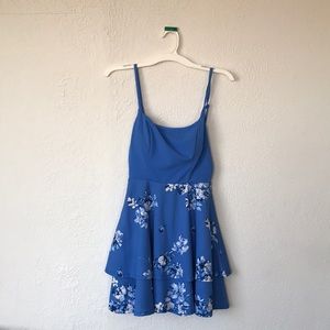 Light Blue Floral Dress